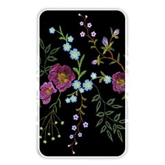 Embroidery-trend-floral-pattern-small-branches-herb-rose Memory Card Reader (rectangular) by pakminggu