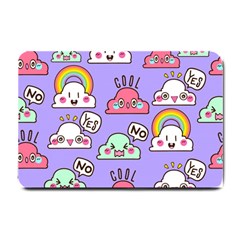 Cloud-seamless-pattern -- Small Doormat by pakminggu