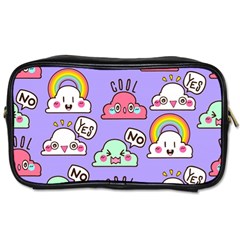 Cloud-seamless-pattern -- Toiletries Bag (two Sides) by pakminggu