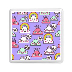 Cloud-seamless-pattern -- Memory Card Reader (square) by pakminggu