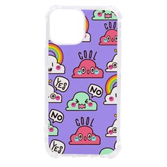 Cloud-seamless-pattern -- Iphone 13 Mini Tpu Uv Print Case