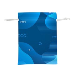 Abstract-classic-blue-background Lightweight Drawstring Pouch (s) by pakminggu