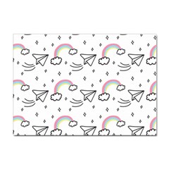 Cute-art-print-pattern Sticker A4 (10 Pack) by pakminggu