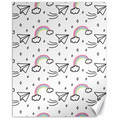 Cute-art-print-pattern Canvas 16  X 20  by pakminggu