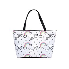 Cute-art-print-pattern Classic Shoulder Handbag by pakminggu