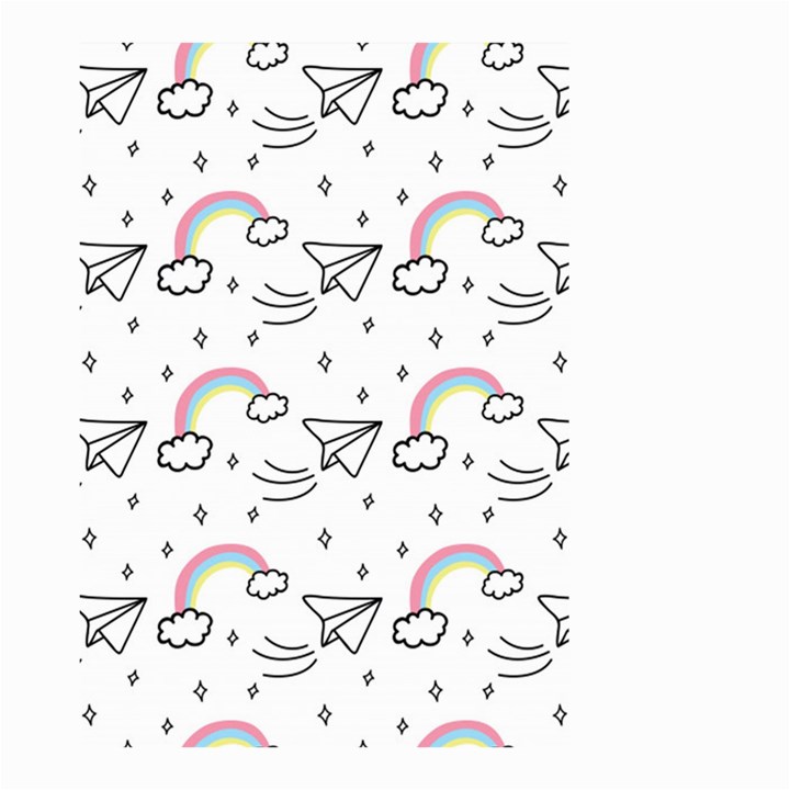 Cute-art-print-pattern Small Garden Flag (Two Sides)