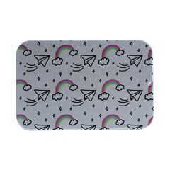 Cute-art-print-pattern Open Lid Metal Box (silver)   by pakminggu