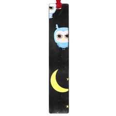 Cute-owl-doodles-with-moon-star-seamless-pattern Large Book Marks by pakminggu