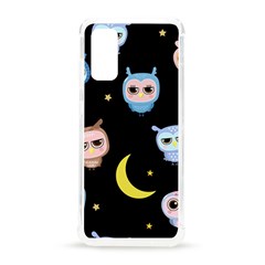 Cute-owl-doodles-with-moon-star-seamless-pattern Samsung Galaxy S20 6 2 Inch Tpu Uv Case by pakminggu