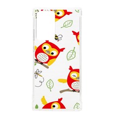 Seamless-pattern-vector-owl-cartoon-with-bugs Samsung Galaxy Note 20 Ultra Tpu Uv Case by pakminggu