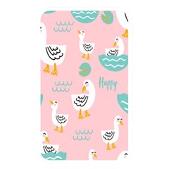 Cute Happy Duck Gift Card Design Seamless Pattern Template Memory Card Reader (Rectangular)