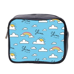 Sky Pattern Mini Toiletries Bag (two Sides) by pakminggu