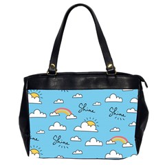 Sky Pattern Oversize Office Handbag (2 Sides) by pakminggu