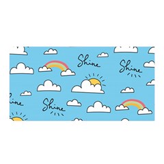 Sky Pattern Satin Wrap 35  X 70  by pakminggu