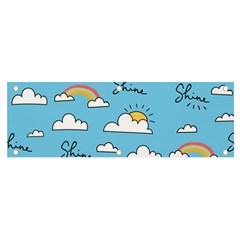 Sky Pattern Banner And Sign 6  X 2  by pakminggu