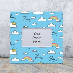 Sky Pattern White Box Photo Frame 4  X 6  by pakminggu