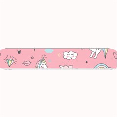 Cute-unicorn-seamless-pattern Small Bar Mat by pakminggu