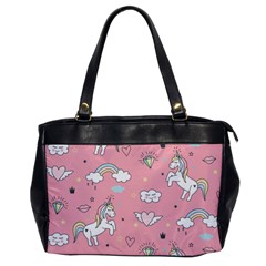 Cute-unicorn-seamless-pattern Oversize Office Handbag by pakminggu