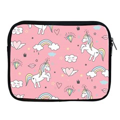 Cute-unicorn-seamless-pattern Apple Ipad 2/3/4 Zipper Cases by pakminggu