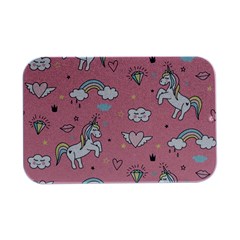 Cute-unicorn-seamless-pattern Open Lid Metal Box (silver)   by pakminggu