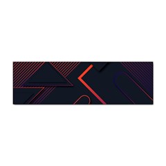 Gradient-geometric-shapes-dark-background-design Sticker Bumper (100 Pack) by pakminggu