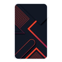 Gradient-geometric-shapes-dark-background-design Memory Card Reader (rectangular) by pakminggu