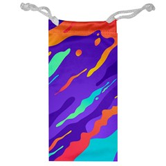 Multicolored-abstract-background Jewelry Bag