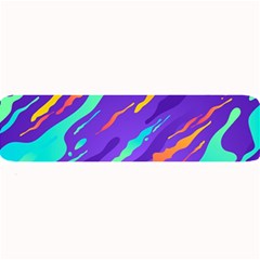 Multicolored-abstract-background Large Bar Mat