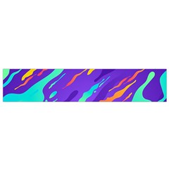 Multicolored-abstract-background Small Premium Plush Fleece Scarf