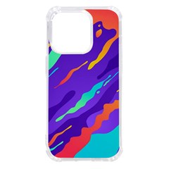 Multicolored-abstract-background iPhone 14 Pro TPU UV Print Case