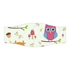 Forest-seamless-pattern-with-cute-owls Stretchable Headband by pakminggu