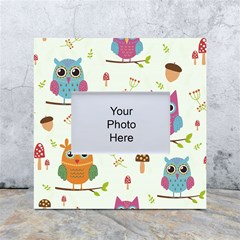 Forest-seamless-pattern-with-cute-owls White Box Photo Frame 4  X 6  by pakminggu