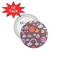 Cute-seamless-pattern-with-doodle-birds-balloons 1.75  Buttons (10 pack)