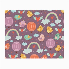 Cute-seamless-pattern-with-doodle-birds-balloons Small Glasses Cloth