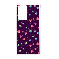 Colorful-stars-hearts-seamless-vector-pattern Samsung Galaxy Note 20 Ultra Tpu Uv Case by pakminggu