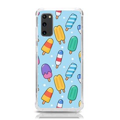 Cute-kawaii-ice-cream-seamless-pattern Samsung Galaxy S20 6 2 Inch Tpu Uv Case by pakminggu