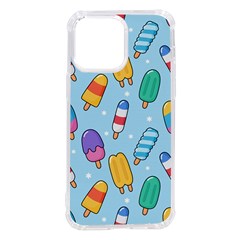 Cute-kawaii-ice-cream-seamless-pattern Iphone 14 Pro Max Tpu Uv Print Case by pakminggu