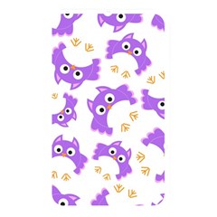 Purple-owl-pattern-background Memory Card Reader (rectangular) by pakminggu