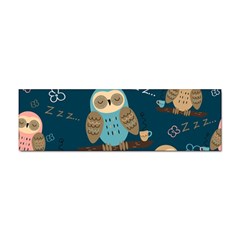 Seamless-pattern-owls-dreaming Sticker Bumper (10 Pack) by pakminggu