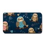 Seamless-pattern-owls-dreaming Medium Bar Mat 16 x8.5  Bar Mat