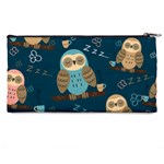 Seamless-pattern-owls-dreaming Pencil Case Back