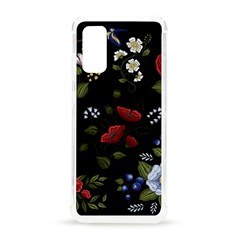 Floral-folk-fashion-ornamental-embroidery-pattern Samsung Galaxy S20 6 2 Inch Tpu Uv Case by pakminggu