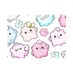 Cute-doodle-cartoon-seamless-pattern Premium Plush Fleece Blanket (Mini)