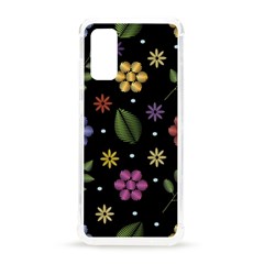 Embroidery-seamless-pattern-with-flowers Samsung Galaxy S20 6 2 Inch Tpu Uv Case by pakminggu