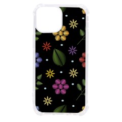 Embroidery-seamless-pattern-with-flowers Iphone 13 Mini Tpu Uv Print Case