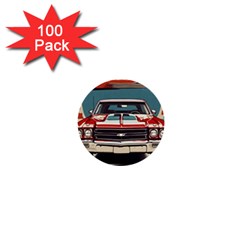 Car Vehicle Vintage Automobile 1  Mini Buttons (100 Pack)  by Ravend