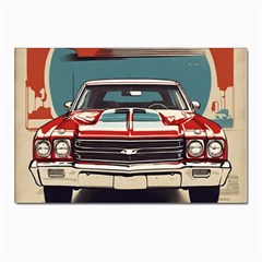 Car Vehicle Vintage Automobile Postcard 4 x 6  (pkg Of 10) by Ravend