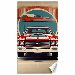 Car Vehicle Vintage Automobile Canvas 40  X 72  by Ravend