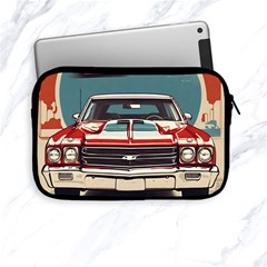 Car Vehicle Vintage Automobile Apple Ipad Mini Zipper Cases by Ravend