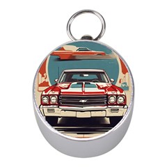 Car Vehicle Vintage Automobile Mini Silver Compasses by Ravend